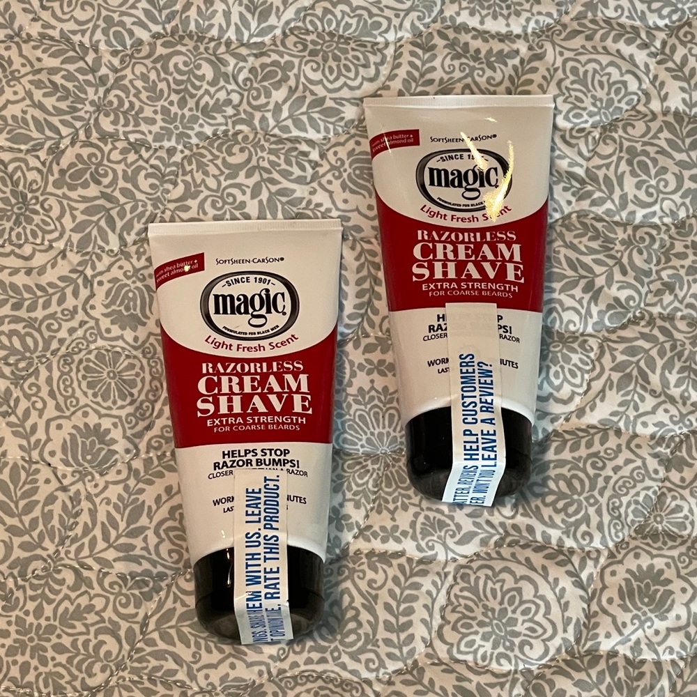 Set of 2 Razorless Shave Cream - Extra Strength